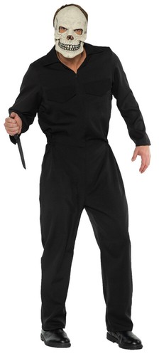 Boiler suit black adult - boiler,