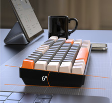 YINDIAO K68 Wireless Mechanical Keyboard 60% Gaming Mini 2.4G/BT Hot Swappable