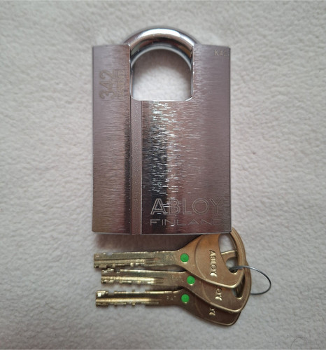 Abloy 342 padlock sentry - 342,