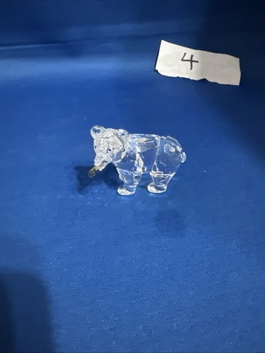 Swarovski crystal grizzly bear - swarovski,