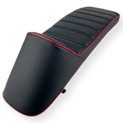Lambretta race seat - lambretta, red
