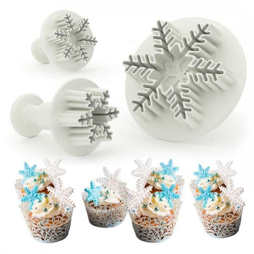 6pcs snowflake molds for - 6pcs,