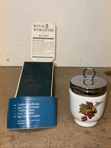 Royal worcester egg - egg, coddler