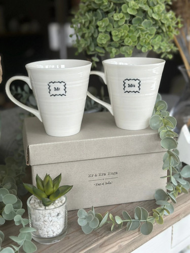 Mrs porcelain mug box - mug,