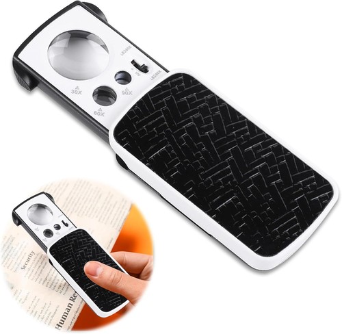 Pull out pocket magnifier - pocket, 30x