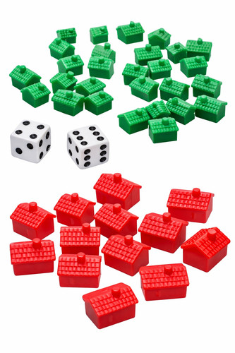 Monopoly houses and hotels - houses,