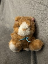 Vintage Playmakers Ginger Cat Soft Toy 9” Plush Kitten Animal Stuffed Cute