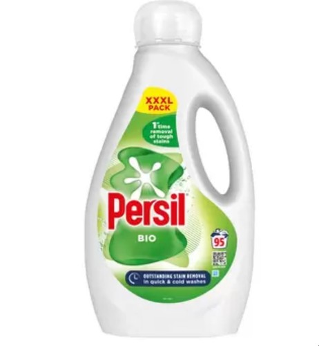 Persil bio laundry liquid 95 - laundry, liquid,