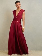 Reiss Womens Mixed blend Dress