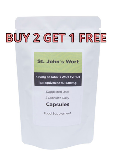 Johns wort 6600mg capsules - st,