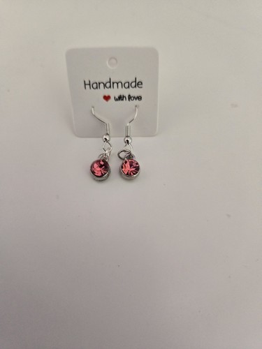 Pink dangle drop - pink,
