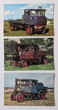 3 x c1970's postcards of steam