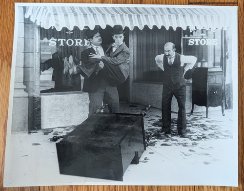 Laurel hardy press promo - &,