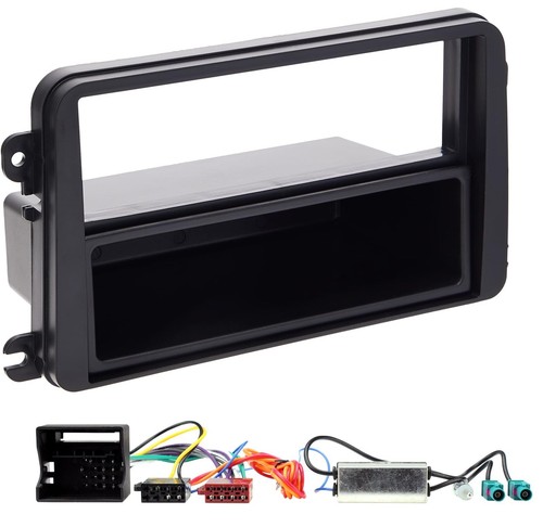 Stereo single din facia - single,