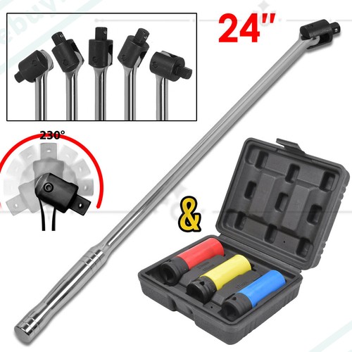 Inch drive breaker bar - inch, 1/2"