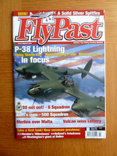 Flypast Magazine February 2004 P-38 Lightning, Merlins Over Malta, 500 Squadron