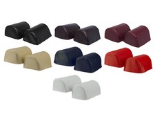 Faux Leather Round Arm Caps