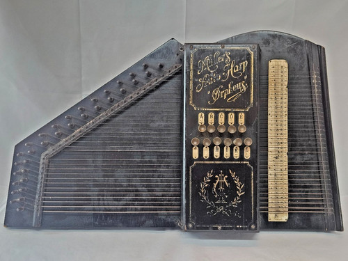 Antique müller auto harp - antique, müller’s
