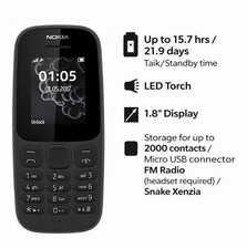 Nokia 105 dual sim brand - 105,