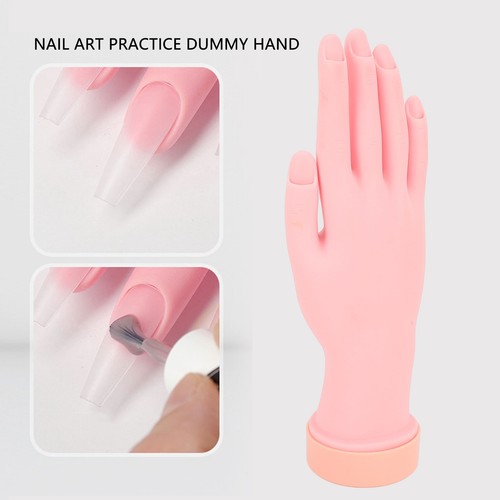 Nail practice hand embedded - nail,