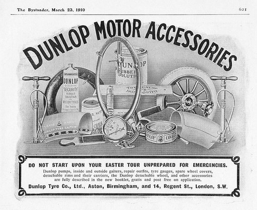 Dunlop motor car accessories - accessories,