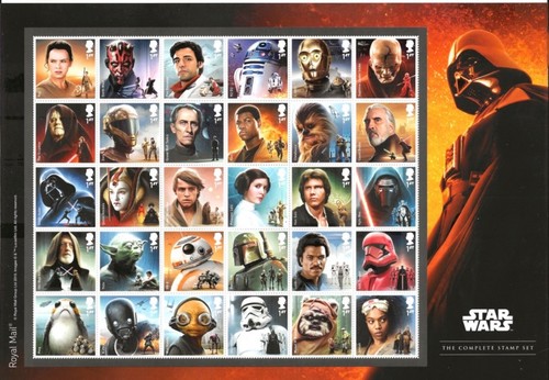 Star wars the - the, stamp