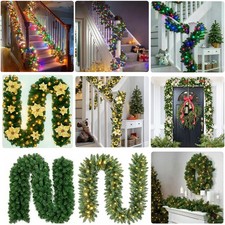 9ft Christmas Garland with