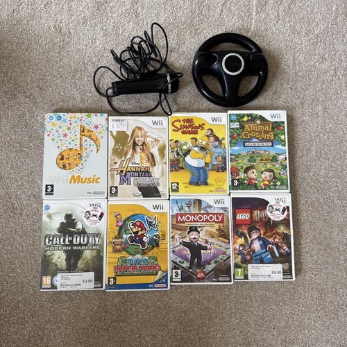 Nintendo wii games bundle - games,