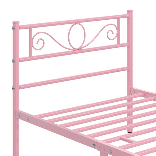 Metal bed frame single - metal,