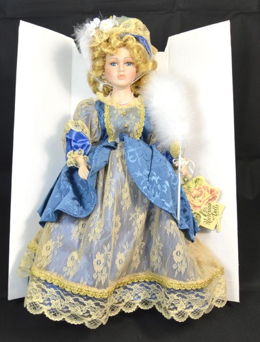 Vintage porcelain doll - porcelain,