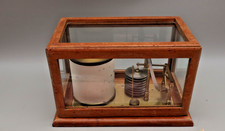 #E Antique GLUCK Oak Cased