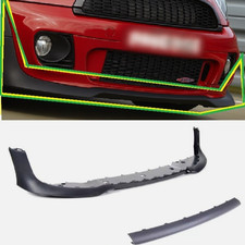 R56 MINI Cooper S JCW Aero Front Bumper Splitter Kit LCI 51117283330 51117283372