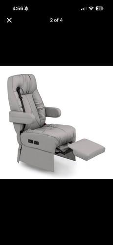 Grey transit van front - van, seats