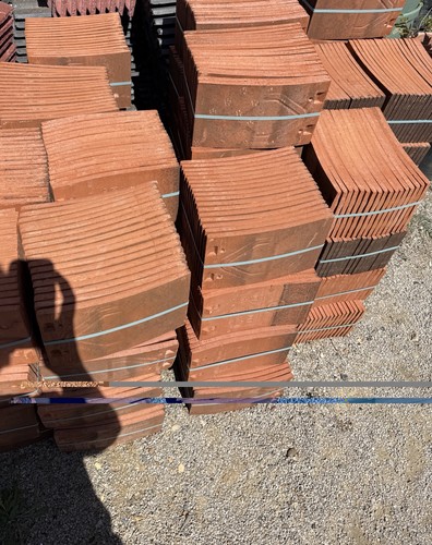 Edi clay interlocking roof - clay,