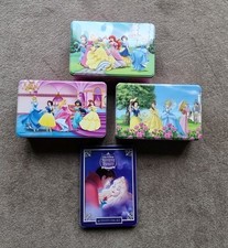 Disney Princess Vintage Tin Storage Boxes