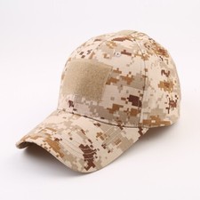 Mens Tactical Operator Visor Cap Military Contractor Army Patch Camo Hat