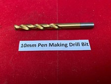Drill Bit 10 mm x 130mm  For Classic and  Pen kits which use a 10mm Brass Tube