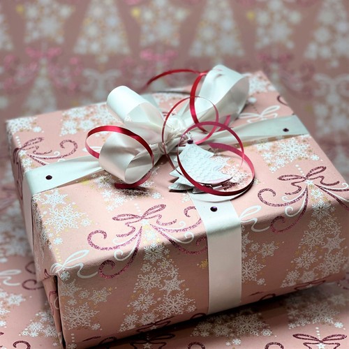 Luxury christmas gift wrap - luxury,