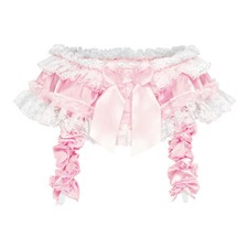 Satini Frilly Lace Satin Sissy