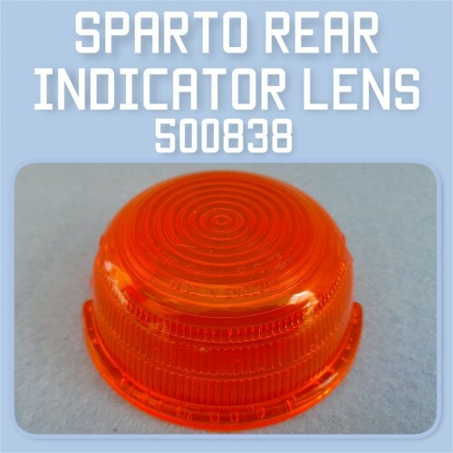 Rear indicator lens for sparto - rear,
