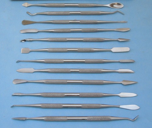 12pc stainless steel wax - 12pc,