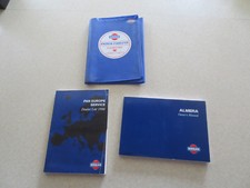 1996 Nissan Almera automobile owner's manual - UK