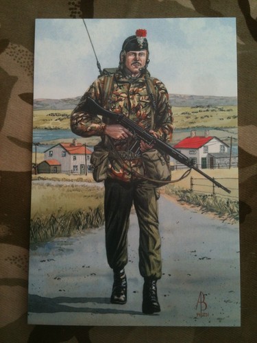 Military postcard 2nd - postcard, royal