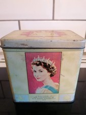 Vintage Tea Caddy Tin Royal