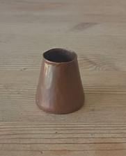 Small copper milk pot ? single person jug ? 2 inches high