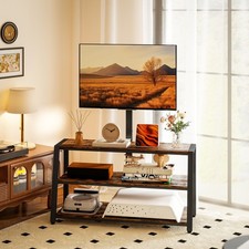 TV Stand with Swivel Bracket