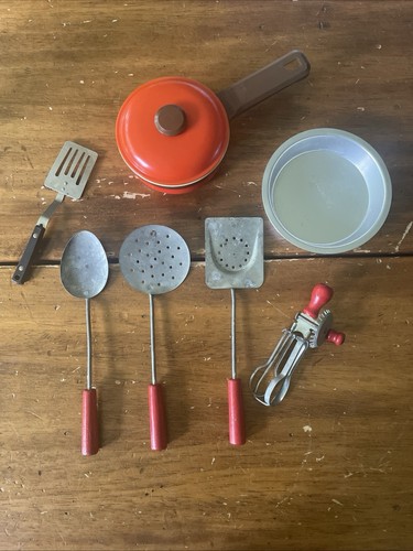 Vintage lot toy set - set, wooden