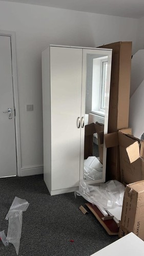 Ready assembled door - assembled,