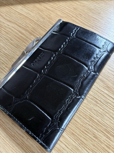 Osprey black textured leather - osprey,