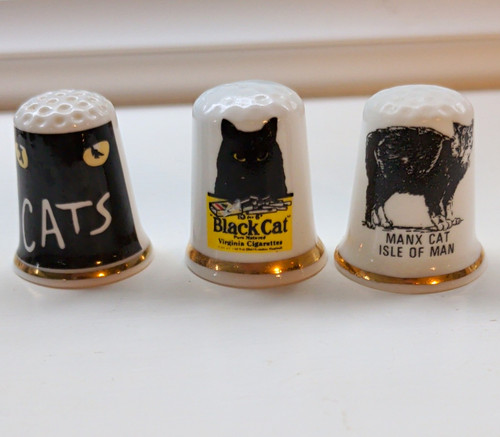 Assorted bone china cat - china, design